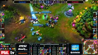 DreamHack Summer 2012 - LoL - Group A - Curse.eu vs. FnaticRC