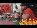 Eating 14 Carolina Reapers in 1 Minute (World's Hottest Pepper) Doesn't Go As Planned | L.A. BEAST