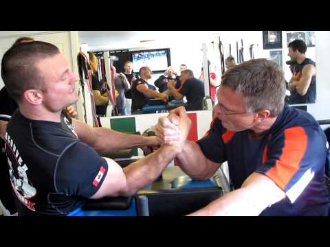 Arm Wrestling - Devon Larratt vs John Brzenk (prac...