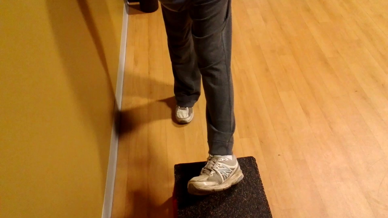 Outer hamstring stretch