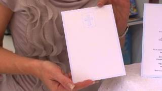 Christening Invitation Set