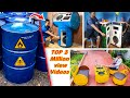 Top 3 ideas to Recycling Iron Barrels into Unique Speaker | Million views videos