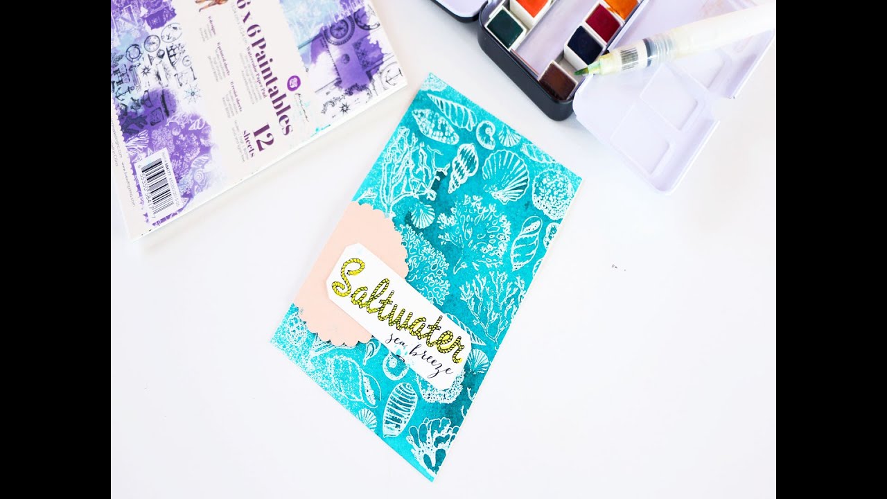 Prima Paintables Watercolor Paper Pads