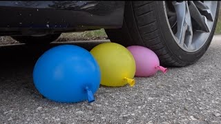 Crushing Crunchy & Soft Things by Car! - EXPERIMENT VS CAR