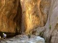 Zion Nat'l. Park - Virgin River Slot Canyon Narrows Utah backpack camping hike