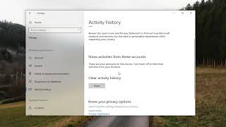 How To Clear Activity History on Windows 10 [Guide]