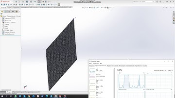 SolidWorks GPU/CPU stress test
