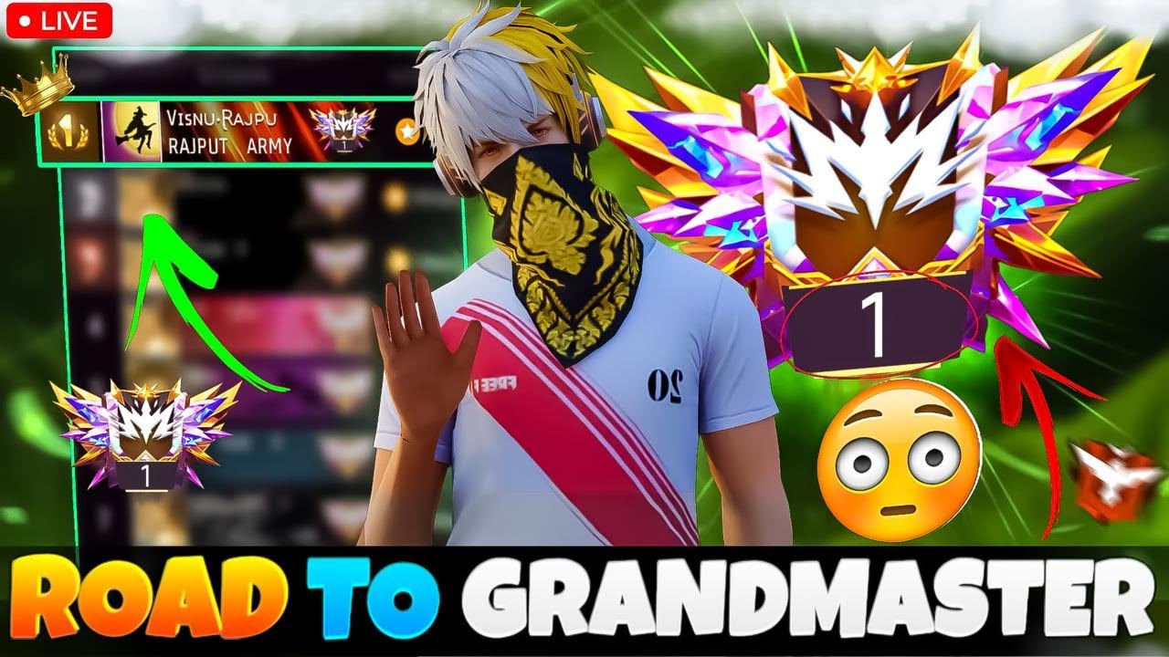 BR RANK PUSH TO TOP 1 - GARENA FREE FIRE !! - YouTube