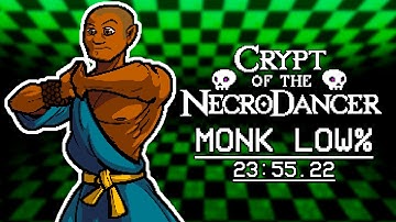 Monk low% 23:55.22 (First clear) - Crypt of the Necrodancer