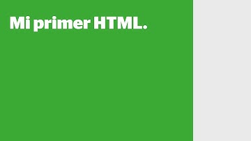 Creando un archivo de HTML en Sublime Text.