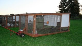 DIY Mobile Chicken Coops  BY MOBILE CHICKENS LLC