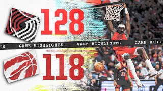 Portland Trail Blazers 128, Toronto Raptors 118 | Game Highlights | March 9, 2024