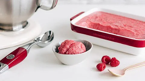 Rasberry sorbet recipe - KitchenAid