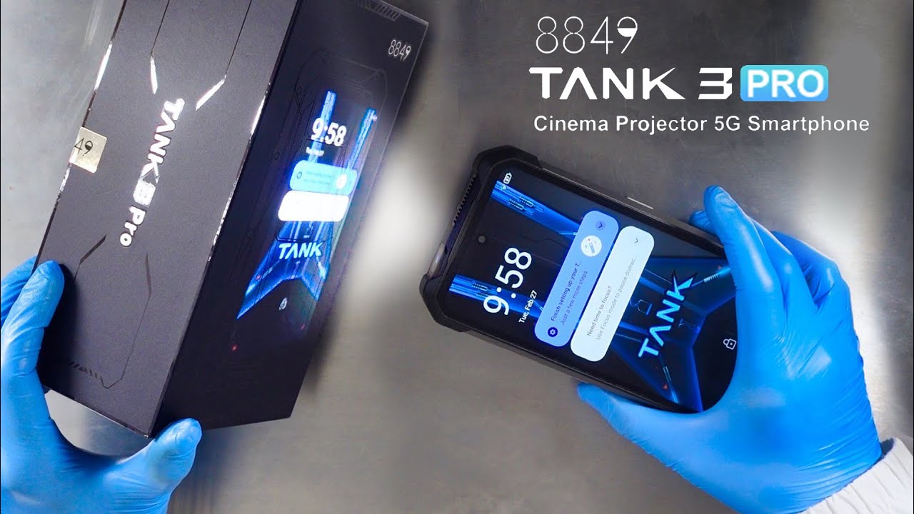 Unihertz 8849 TANK 3 PRO Projector 5G Best rugged Smartphone 2024 