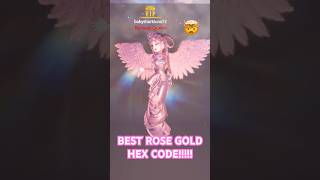 Like and subscribe! #roblox #dresstoimpress #dti #hexcode #rosegold #halloween #gamergirl #angel