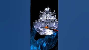 ♥Have you ever seen a transparent castle? Anycubic high clear resin, feel its charm!♥