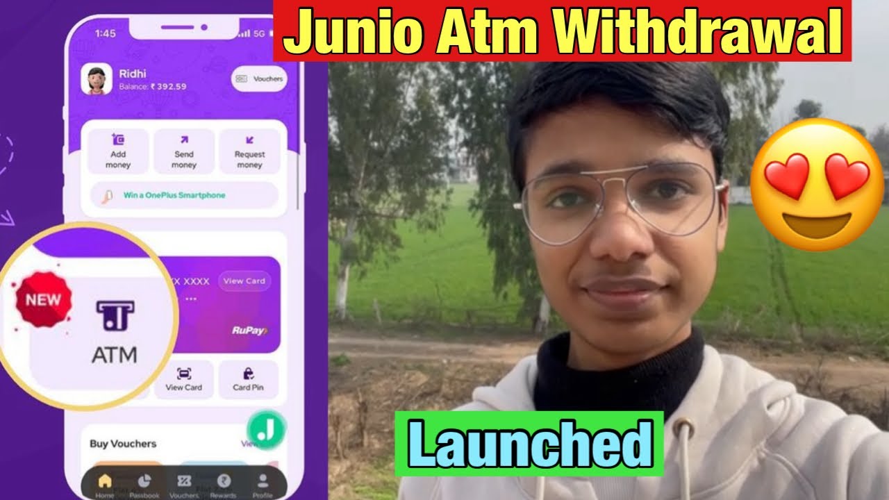 Junio Atm Withdrawal Is Here🔥🔥🔥