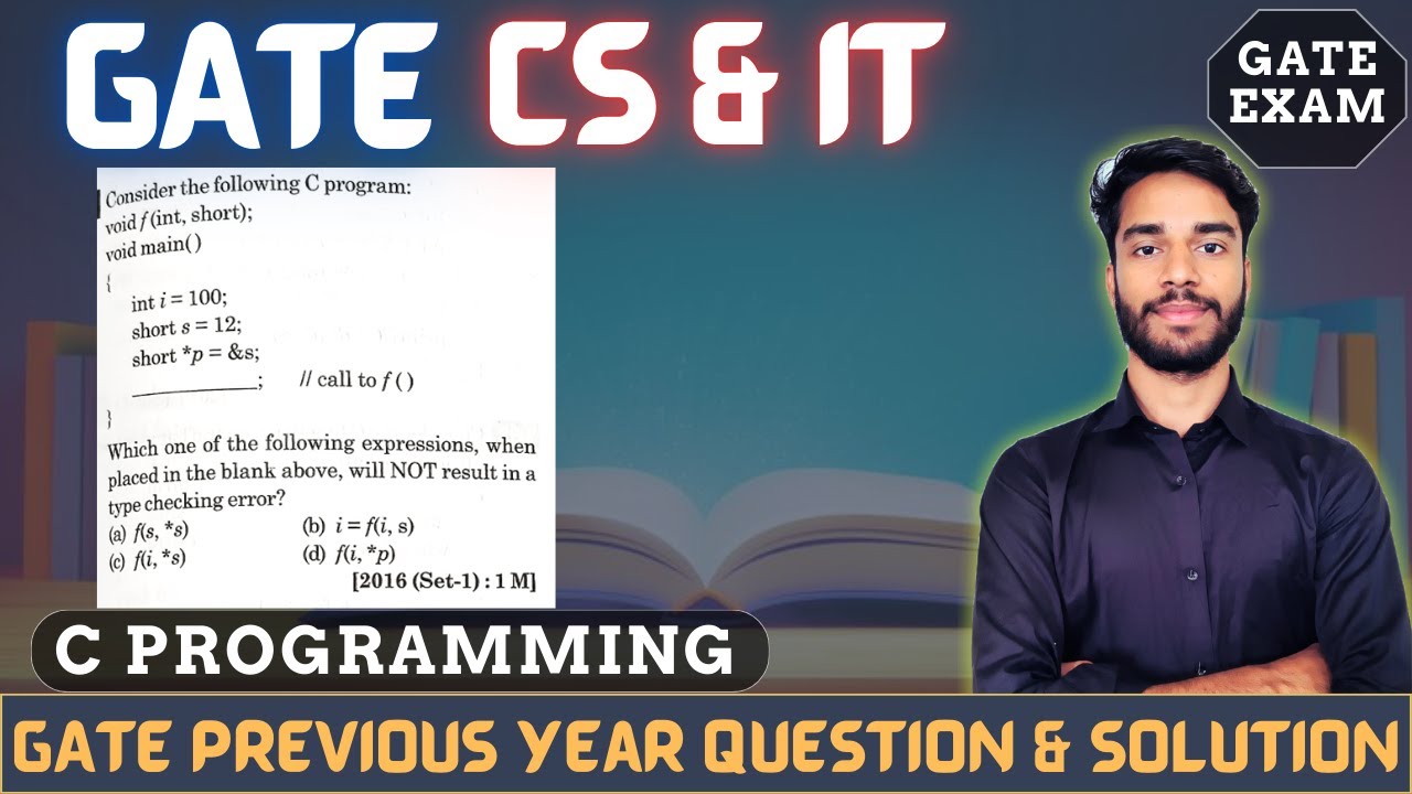GATE 2016 || C Programming || GATE CS & IT || GATE Exam PYQ's Solution || GATE CSE ||