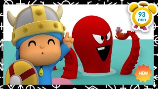 NEW EPISODE  POCOYO BECOMES A VIKING! [93min] | Full Episodes | VIDEOS & CARTOONS for KIDS