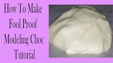 Fool Proof way to make modeling chocolate uk metric version