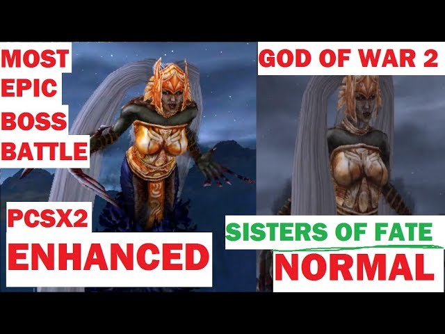 GSdx upscaling on God of War 2