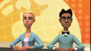 First Animated News Intro