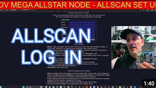 DvMega Allstar Node - Allscan Initail Log In Wealth