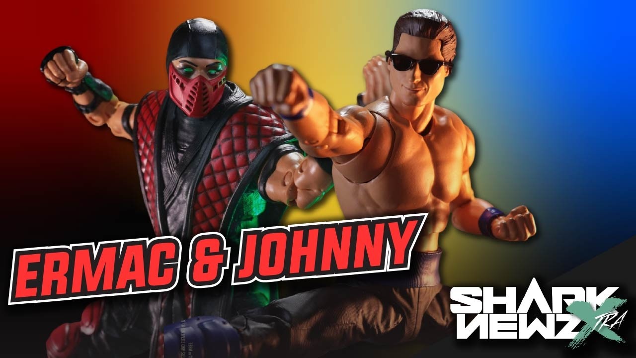 New Mortal Kombat Klassic Wave 3 Johnny Cage & Ermac Preorder