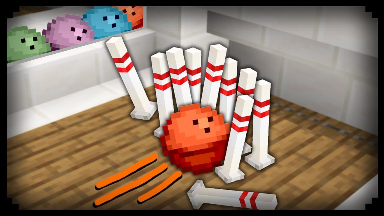 Minecraft: Comment faire une allée de bowling fonctionnelle - YouTube