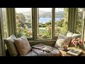 Cozy Lake Cottage Morning Ambience With Soft Piano and Nature Sounds for Peaceful Relaxation