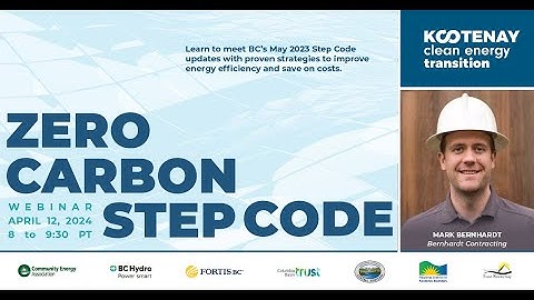 Zero Carbon Step Code: Energy efficiency in Part 9 homes