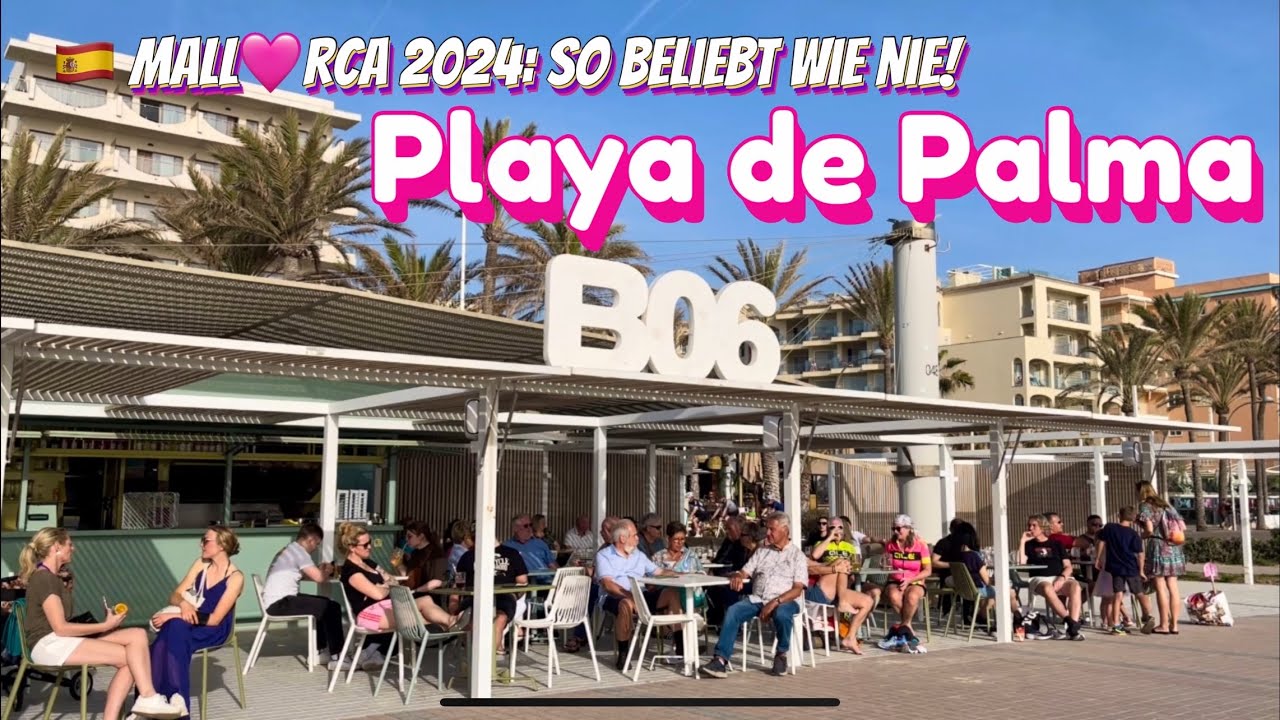 Playa de Palma🌴🏖️MALLORCA island🩷Nachmittags-Runde an der Playa de Palma 🇪🇸spain #mallorca