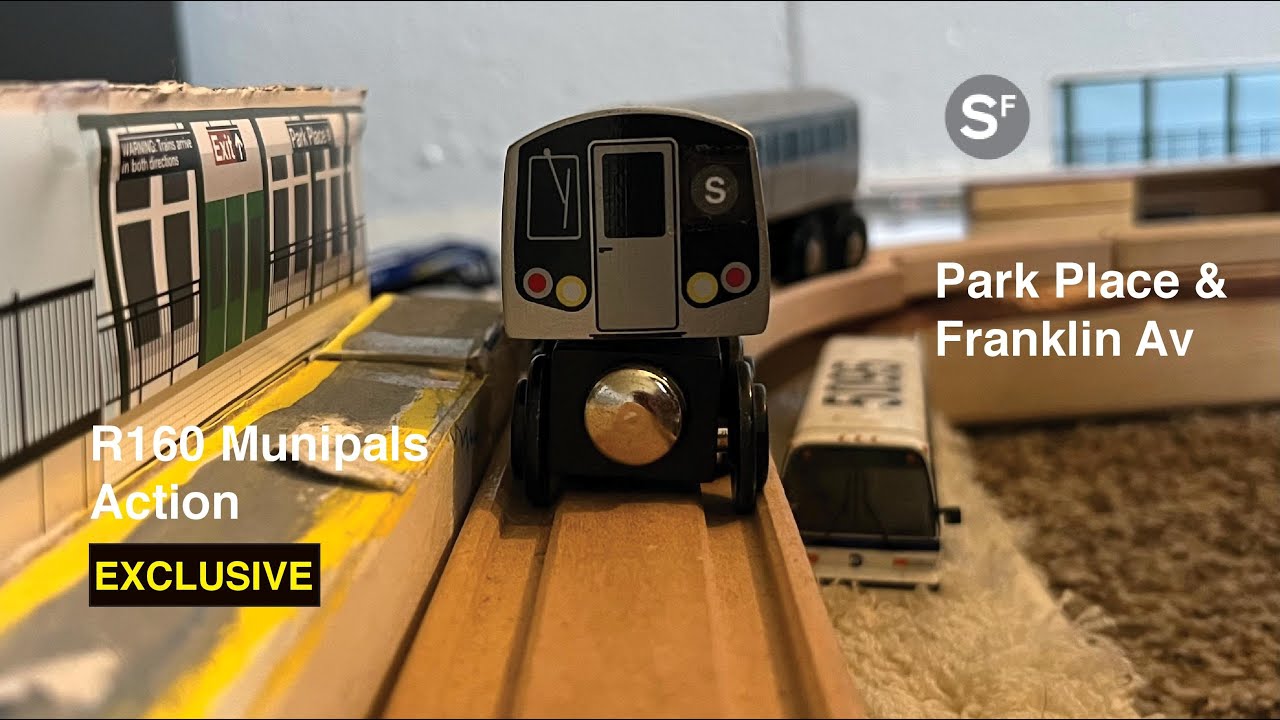R160 (S) Munipals Action Park Place And Franklin Av [EXCLUSIVE] - YouTube
