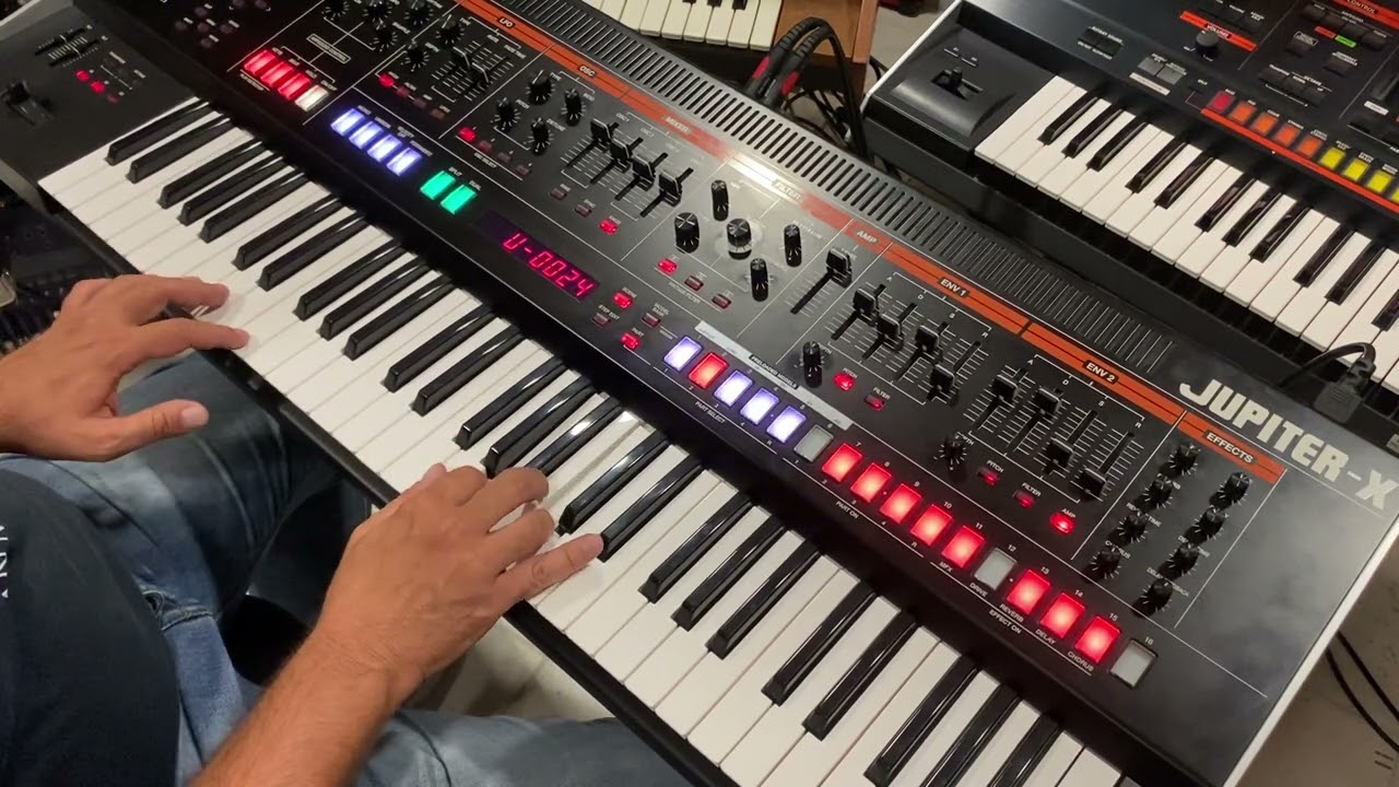 Roland Jupiter X Sounds - Jean Michel Jarre - Equinoxe 5