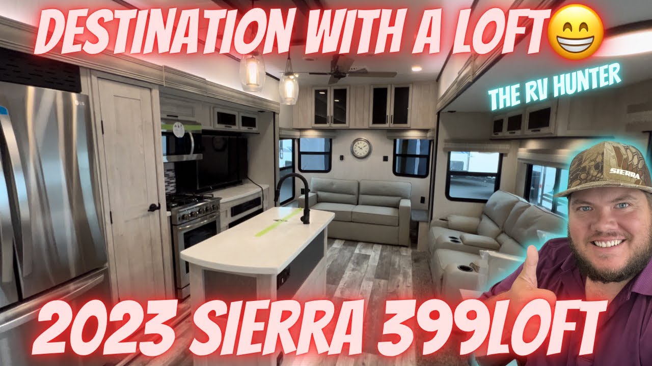 2023 Sierra 399LOFT | Destination RV with a LOFT!!