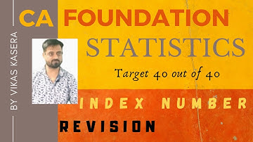 CA FOUNDATION | INDEX NUMBER | REVISION