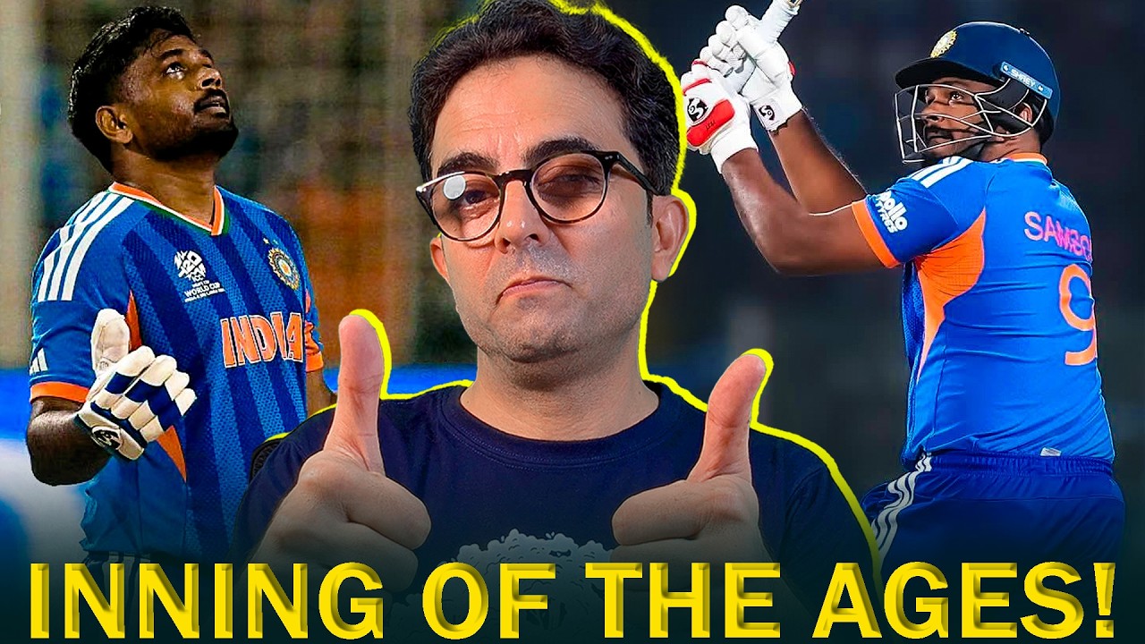 Sanju Samson Shines with Unbeaten 97, Wins Player of the Match Against West Indies🏏💫