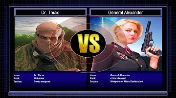 Toxin General Challenge 4 (VS Super Weapon). Hard Difficulty. Command & Conquer Generals: Zero Hour.