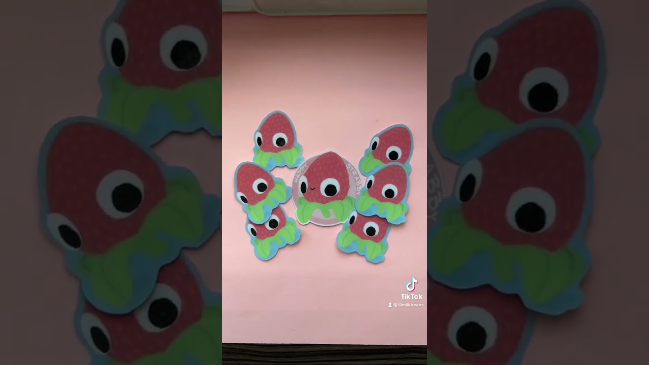 Bugsnax STRABBY Stickers