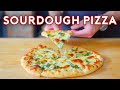 Sourdough Broccoli Pizza from Inside Out | Binging with Babish