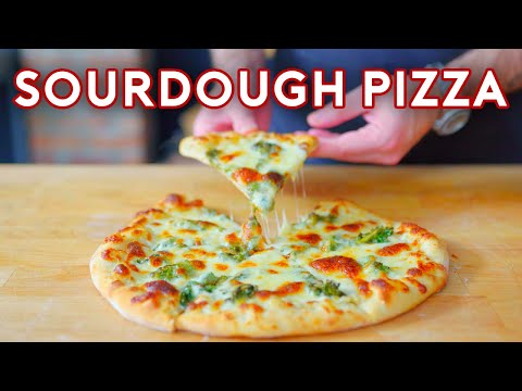 Binging with Babish Sourdough Broccoli Pizza from Inside Out
