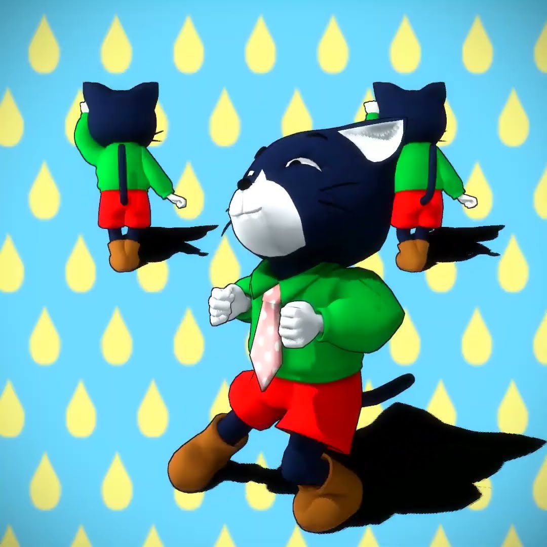 どしゃぶりねこ　ゾンビカラー どしゃぶりねこ ゾンビカラー