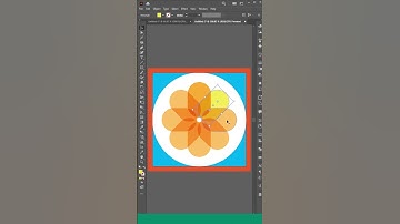 How to create An Apple Photos App icon in Illustrator #shorts