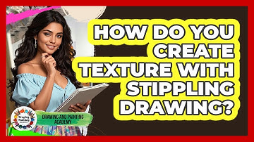 How Do You Create Texture With Stippling Drawing? - Drawing and Painting Academy
