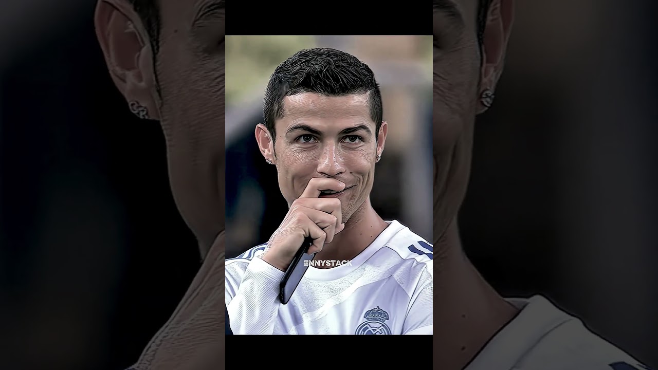 Cristiano Ronaldo speakes🐐❤️💯 "Believe in yourself " #motivation #cr7 #footballshorts