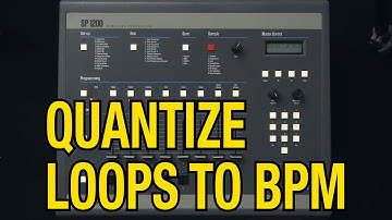 How to Quantize Loops on the Emu Rossum SP1200
