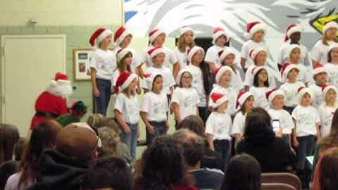 Slade Elementary Choir Christmas Concert, December 9, 2014 (Part 1)