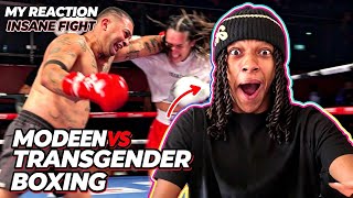 Modeen VS Transgender | MY THOUGHTS (Subscribe for more fights!)