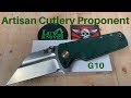 Artisan Cutlery Proponent shootout / Includes Disassembly
