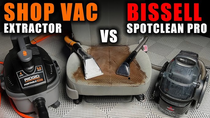 BISSELL HydroSteam vs BISSELL SpotClean ProHeat Carpet Cleaner Comparison 